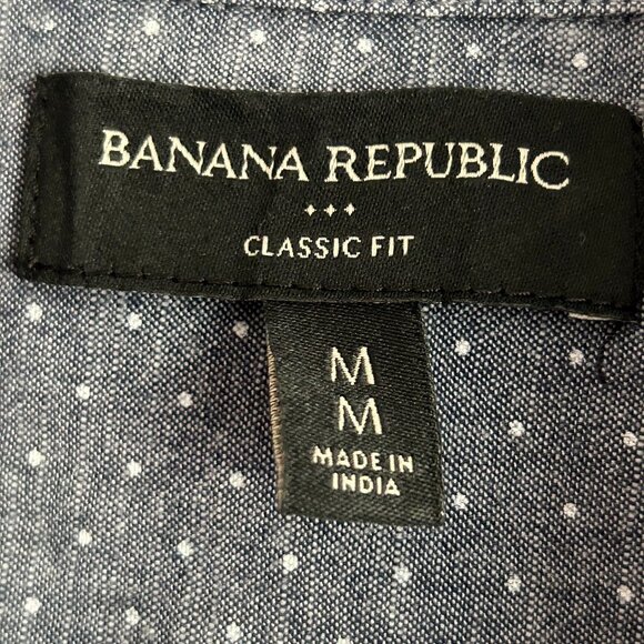 Banana Republic 100% Cotton Button -Down Shirt, Women's Size Medium - Picture 8 of 9